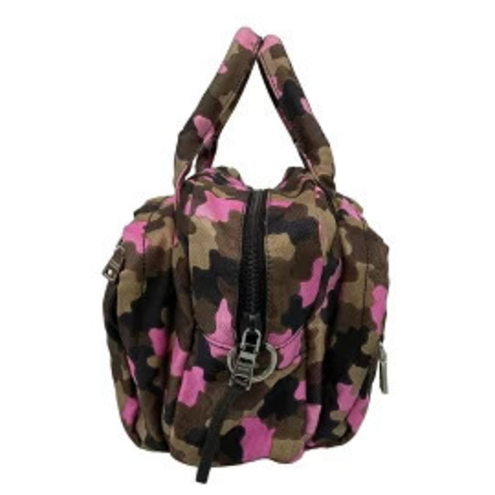 Prada Handbag camouflage Khaki Green pink black